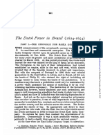 EDMUNDSON, George. The Dutch Power in Brazil (1624-1654)