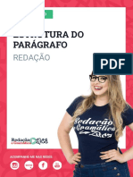 AULA 6 - Redação - Estrutura Do Parágrafo - Profa. Pamba