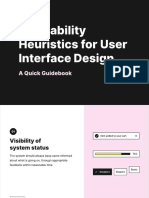 10 Usability Heuristics For User Interface Design: A Quick Guidebook