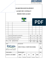 00007-310-SJ-RP-0030 Structural Computer Model Production Jacket