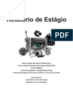 Relatório de Estágio Do Curso de Desenvolvimento de Produtos Multimédia