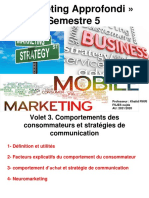 Volet 3 - Comportement Consomateur Et Stratégies de Communication