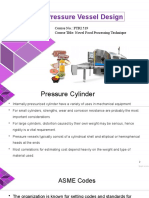 Design of Pressure Vessel