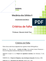 Aula 4 - Critérios de Falha