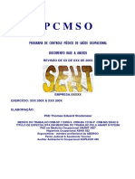 Modelo Pcmso 2004