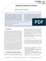 State of The Art of Hydrogen Production Via Pyrolysis of Natural Gas