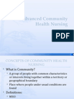 Community Health Nursing