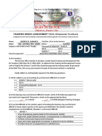 Training Needs Assessment Tool