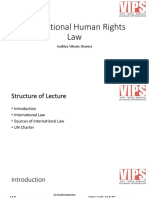 International Human Rights Law and UN Charter