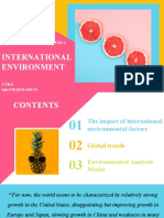 Im 2 - International Environment