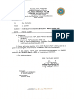 Individual Commanders Evaluation Rating (ICER) SOP