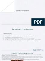 CPCJ Module 2 Crime Prevention - Without Notes