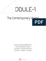 Module-1: Thecontemporaryw Orl D