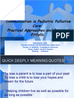 IRMA Pediatric Palliative Communication