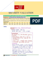 Security Valuation Additional Q M19 To J21