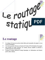 Routage Statique