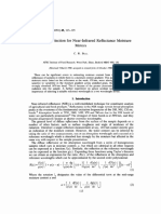 Wavelength Selection For Near-Infrared Reflectance Moisture Meters