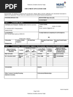 Employment Application Form - As of 16 Aug 21