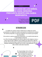 El Preguntario de Los Niños, para Cada Genuina Pregunta Existe Una Sabia Respuesta