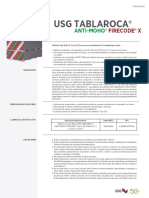 FT - Tablaroca Anti-Moho Firecode X - 2020