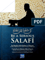 Be A Serious Salafi by Shaykh Abdus Salam As-Sihaymi