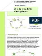 Analyse Du Cycle de Vie D'une Peinture