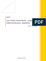 Les Crises Financières:origines, Interconnexions Et Réactions