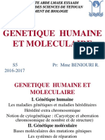 Cours de Génétique Humaine 1