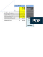 Enter Data in Yellow Fields Workings: 723,658 Slab Amount (Old)