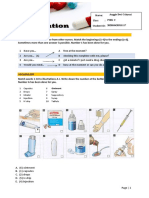 A. (6) Ointment B. (1) Capsules C. (2) Drops D. (5) Iv Drip E. (4) Injection