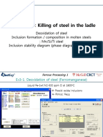 Application 4: Killing of Steel in The Ladle