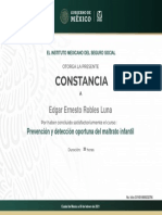 Constancia Prevencion y Deteccion Oportuna Del Maltrato Infantil