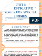 Unit 8 Investigative Tools For Special Crimes