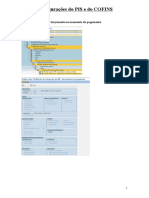 Configurações Do PIS e Do COFINS