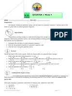 Quarter 1 Week 4 Mathematics 10: NAME: - YR & SEC: - Competency