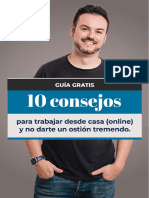 Guía - 10 Consejos para Trabajar Desde Casa (Online) y No Darte Un Ostión Tremendo