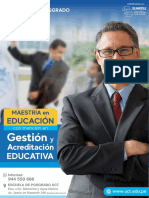 Educacion Gestion y Acreditacion Educativa