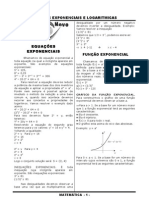 Funções Exponenciais e Logartmicas