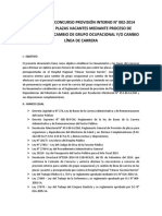 Bases Concurso Cambio Grupo Ocupacional y Linea de Carrera