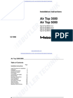 Air Top 3500 Air Top 5000: Air Heaters Installation Instructions