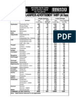 Class Tariff