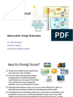 Energi Termal Surya