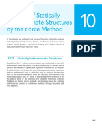 Analysis of Statically Indeterminate Structures by The Force Method