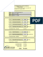 OEE Calculator - Keith Mobley - LCE