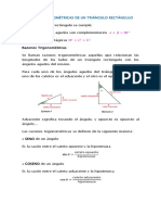 Razones Trigonométricas Teoría y Práctica