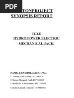 Capstone Project Synopsis Report