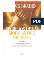 Segredos de Um Modo Antigo de Rezar - Gregg Braden