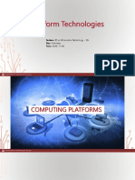 Platform Technologies - P2