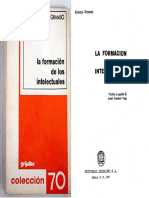 Antonio Gramsci - La Formacion de Los Intelectuales - México, Editorial Grijalbo (1967)