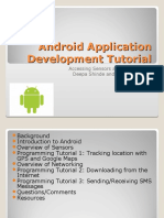 Android Application Development Tutorial